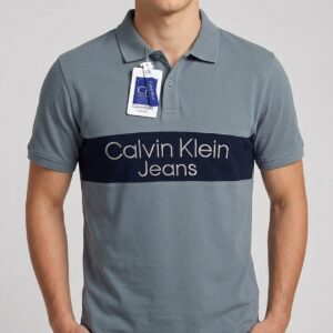 blo ck grey polo