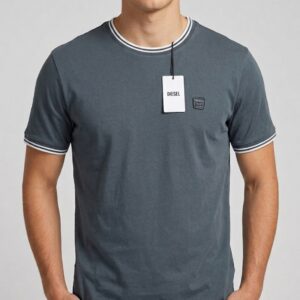 blo ds grey tipping collar tee